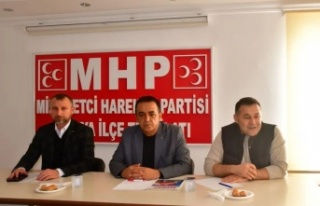Alanya MHP'de Devlet Bahçeli hazırlığı