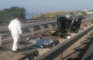 Alanya yolunda feci kaza; 1 ölü, 4 yaralı var