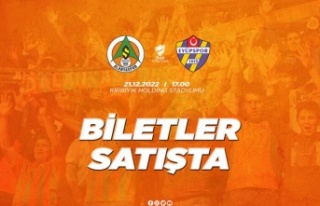 Alanyaspor- Eyüpspor maçı biletleri satışa sunuldu