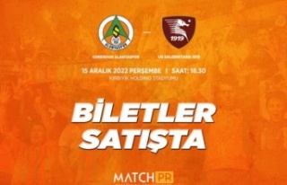 Alanyaspor, Salernitana maçının biletleri satışa...