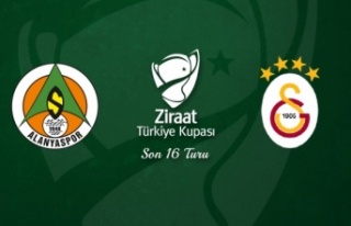 Alanyaspor'un kupadaki rakibi Galatasaray oldu