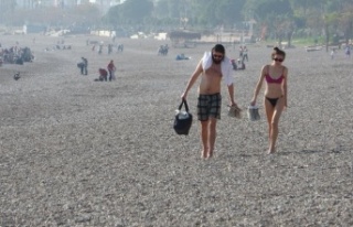 Antalya’da Aralık ayında deniz keyfi