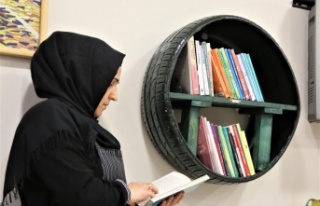 Doğadan topladıkları atık malzemelerle Geri Dönüşüm...