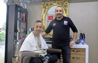 Dünyanın en hızlı berberinden, dünyanın en hızlı...