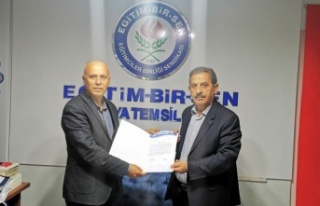 Eğitim Bir Sen Alanya’da devir teslim