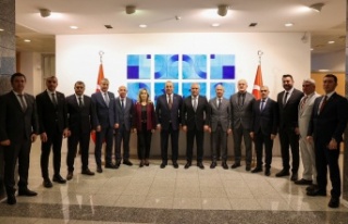 Eray Erdem ve ekibi Ankara'da