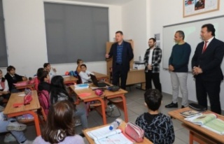 Kaymakam Ürkmezer öğrencilerle bir araya geldi