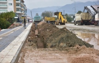 Kestel İsa Küçülmez Caddesi yenileniyor