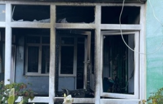 Kısa devre yapan televizyon yangına sebep oldu