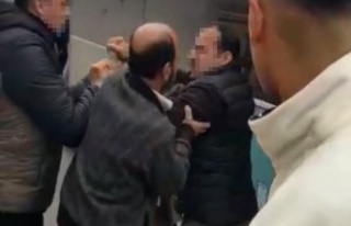 Motosiklet sürücüsü ile otobüs şoförünün...