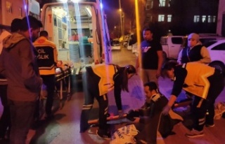 Otomobil ile motosiklet çarpıştı: 1 yaralı