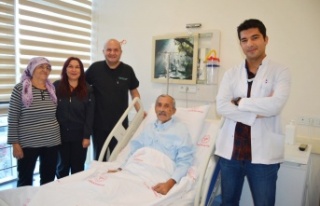 Alanya EAH'inden bir ilk! Mide kanserinden kapalı...