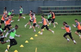 Alanyaspor, Galatasaray maçı hazırlıklarını...