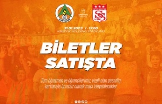 Alanyaspor- Sivasspor maçı biletleri satışa sunuldu