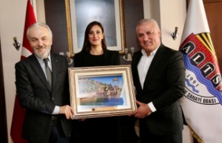 ALTSO Başkanı Erdem'e Müdür Tunç'tan...