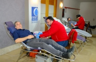 ASAT’tan kan bağışı