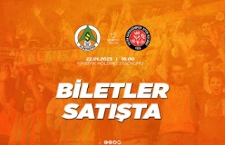 Fatih Karagümrük maçı biletleri satışa sunuldu