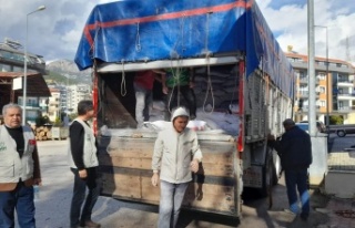 Gazipaşalı hayırseverden 20 ton bağış