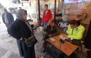 Kaza yapan yaşlı adam geldiği istikameti kabul...