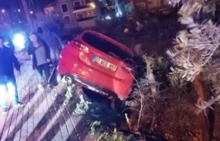 Kediye çarpmamak için yoldan çıkınca duvarda...