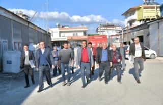 MHP Alanya'dan esnaf ziyareti