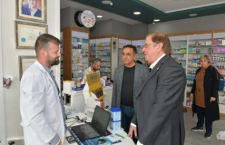 MHP Alanya'dan Oba'da esnaf ziyareti