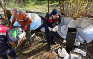 Şüpheli ölüme giden Jandarma, evde Skunk serasıyla...
