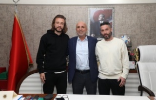 Taha ve Türker’den Alanyaspor’a ziyaret 