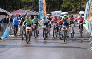 Uluslararası Dağ Bisikleti Kupası C1 yarışı...