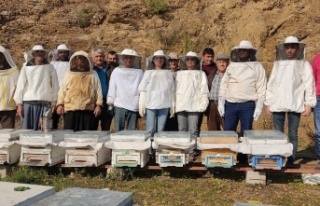 Arıcılık kursu eğitimleri tamamlandı