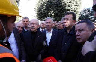 Başkan Muhittin Böcek, CHP Genel Başkanı Kılıçdaroğlu...