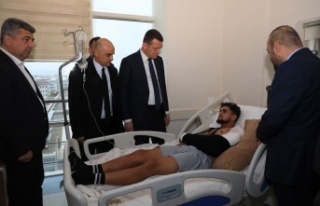 Kaymakam Ürkmezer kaza yapan Armoni Alanya Kestelspor'u...