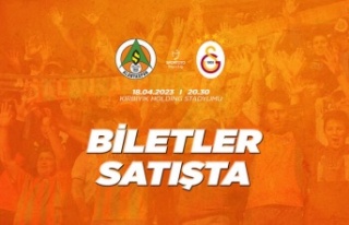 Alanyaspor- Galatasaray maçı biletleri satışa...