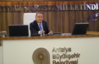 Antalya Büyükşehir’in 2022 Faaliyet Raporu kabul...