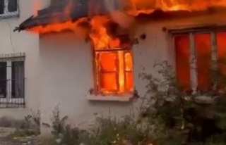 Müstakil evde çıkan yangın paniğe neden oldu!