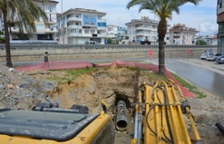 Alanya’da üç mahalleye 2200 metre yeni hat