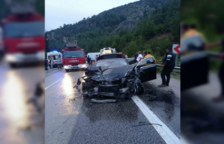 Isparta-Antalya karayolunda zincirleme kaza: 1 ölü,...