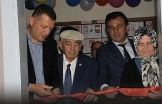 Mehmet Özkan kütüphanesi açıldı
