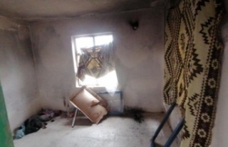 Metruk binadaki yangın ekipleri alarma geçirdi