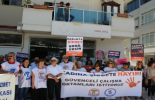 Alanya'da kadın doktorun öldürülmesi protesto...