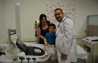 Alanya Eğitim ve Araştırma Hastanesi'ne çocuk...