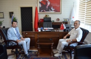 Alanya Tapu Müdürü'nden Başhekime ziyaret