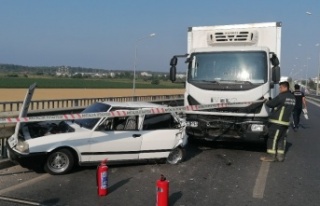 Alanya yolunda kaza; 5 yaralı var