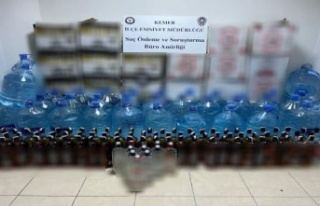 Antalya'da müşterilerine sahte/kaçak alkol...