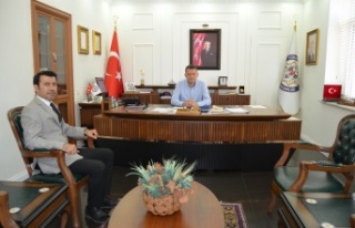 Başhekim Güler'den Kaymakam Ürkmezer'e...