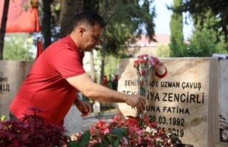 Başkan Yücel şehitleri ve kimsesizleri unutmadı