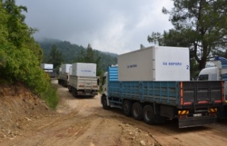 Büyükşehir Belediyesi Akçatı’nın su sorununu...