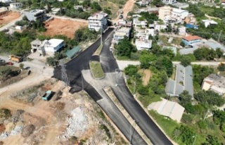 Çıplaklı Kazım Karabekir Caddesi asfaltla buluşuyor