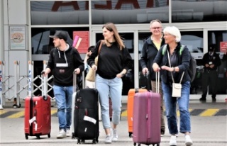 Havadan gelen turist sayısı 5 milyonu geçti