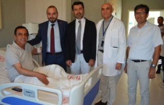 MHP Alanya İlçe Başkanı Sünbül hastaneye kaldırıldı